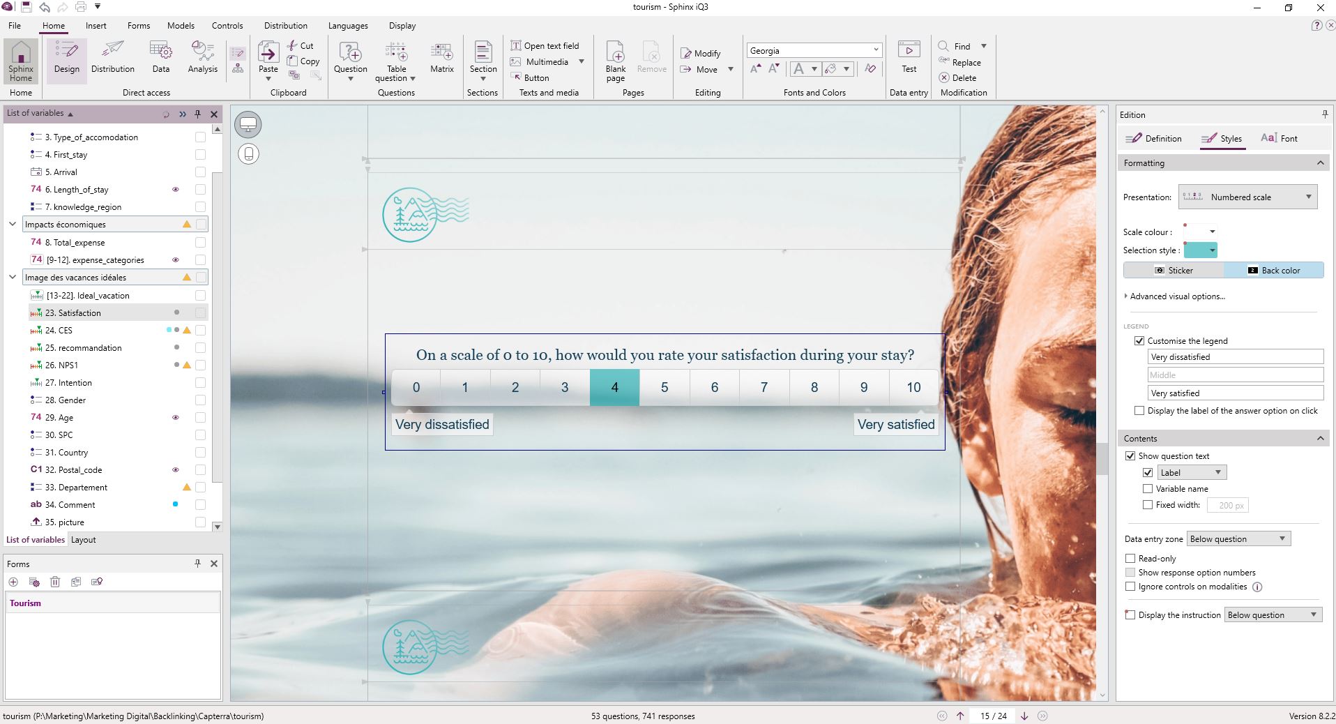 screenshot of Sphinx iQ3